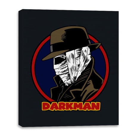 Dark Tracy - Canvas Wraps Canvas Wraps RIPT Apparel 16x20 / Black