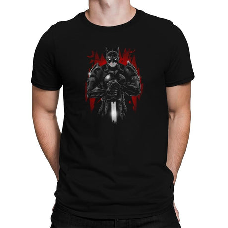 Darkest Knight Exclusive - Mens Premium T-Shirts RIPT Apparel Small / Black