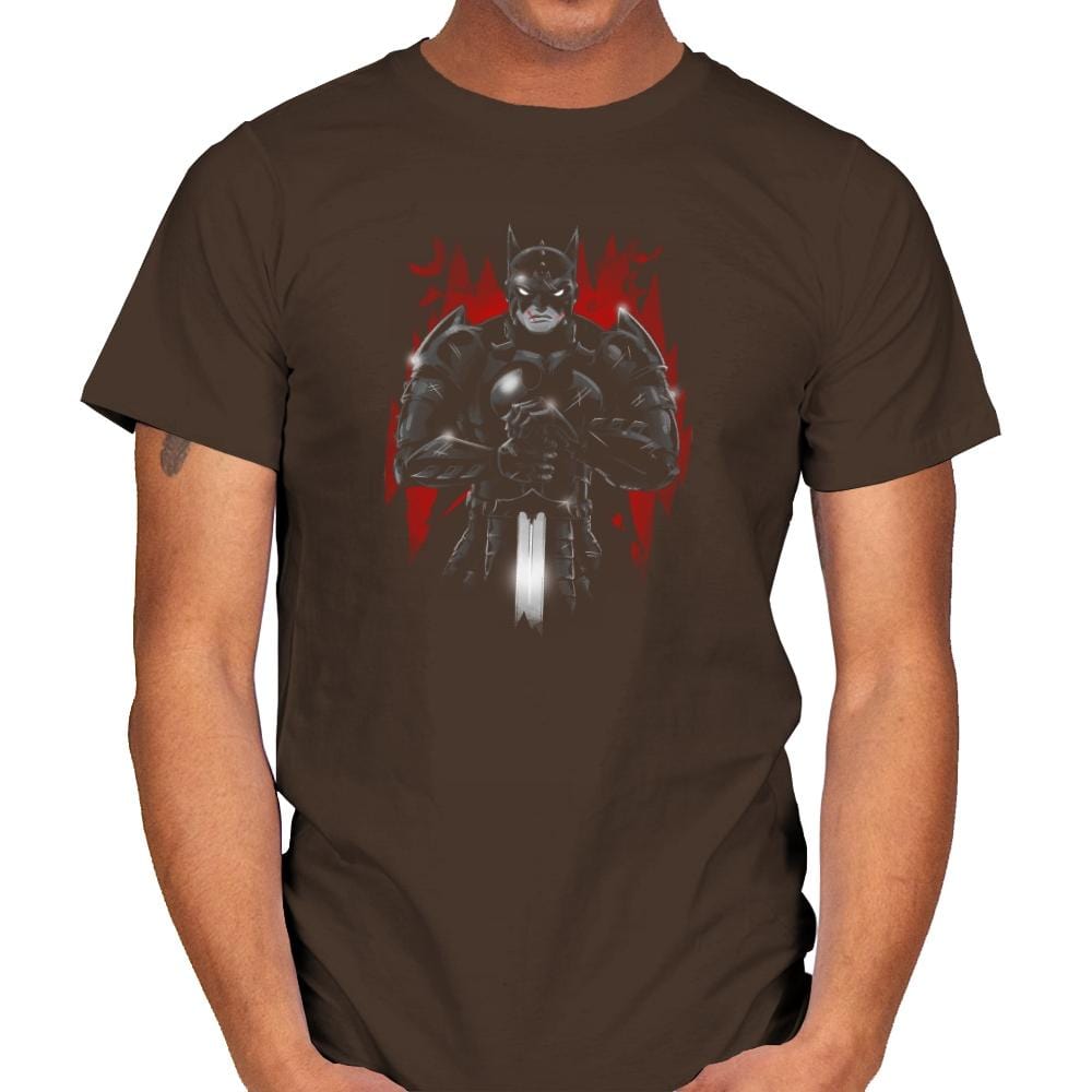 Darkest Knight Exclusive - Mens T-Shirts RIPT Apparel Small / Dark Chocolate
