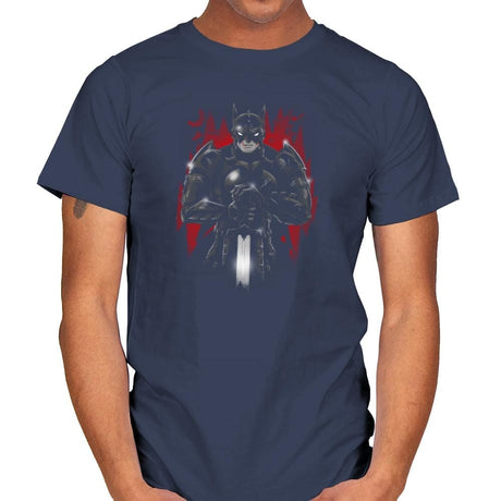 Darkest Knight Exclusive - Mens T-Shirts RIPT Apparel Small / Navy