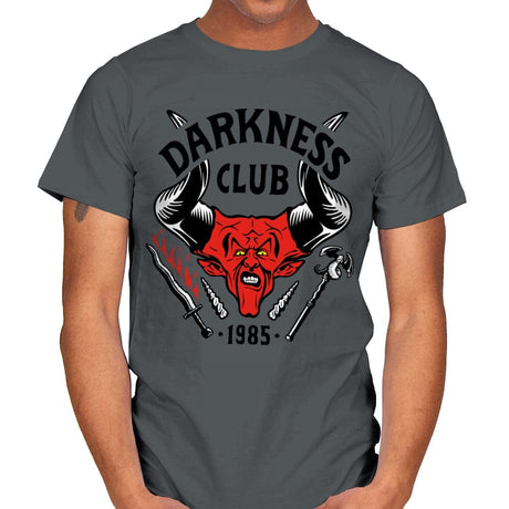 Darkness Club - Mens T-Shirts RIPT Apparel Small / Charcoal