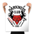 Darkness Club - Prints Posters RIPT Apparel 18x24 / White