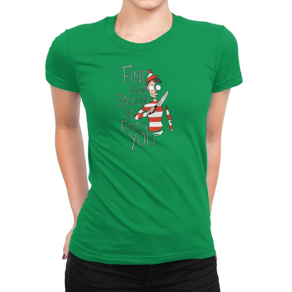 Darkness - Miniature Mayhem - Womens Premium T-Shirts RIPT Apparel Small / Kelly Green