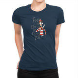 Darkness - Miniature Mayhem - Womens Premium T-Shirts RIPT Apparel Small / Midnight Navy