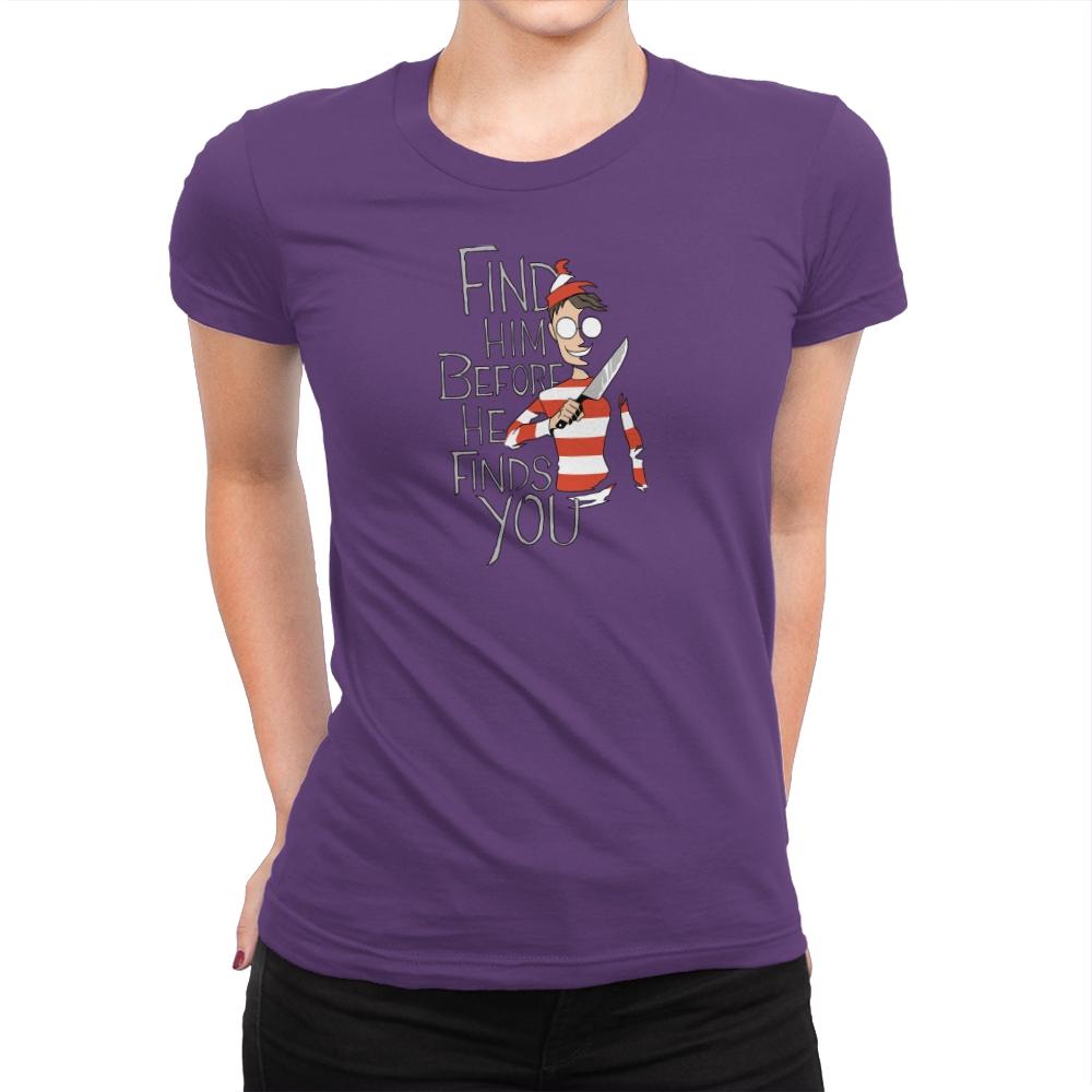 Darkness - Miniature Mayhem - Womens Premium T-Shirts RIPT Apparel Small / Purple Rush