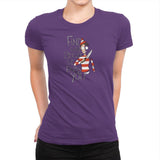 Darkness - Miniature Mayhem - Womens Premium T-Shirts RIPT Apparel Small / Purple Rush