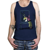 Darko Reflections - Tanktop Tanktop RIPT Apparel X-Small / Navy