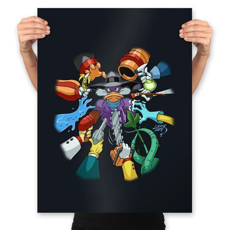 Darkwick Duck - Prints Posters RIPT Apparel 18x24 / 151515