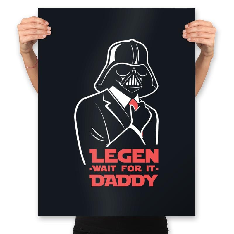 Darth-bro-ther - Prints Posters RIPT Apparel 18x24 / Black