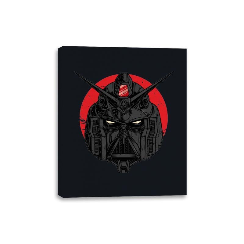 Darth Gundam - Canvas Wraps Canvas Wraps RIPT Apparel 8x10 / Black