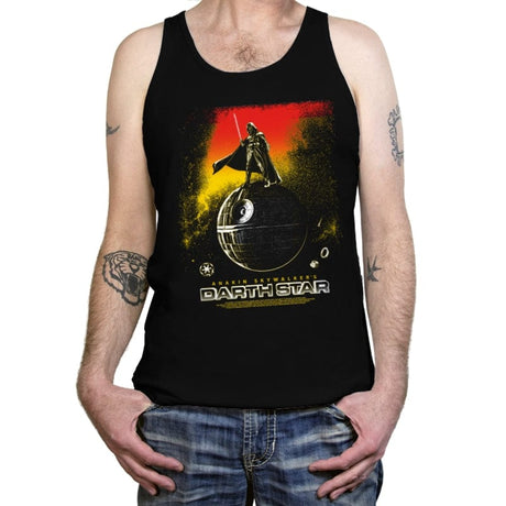 Darth Star - Tanktop Tanktop RIPT Apparel X-Small / Black