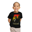 Darth Star - Youth T-Shirts RIPT Apparel X-small / Black