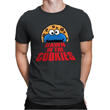 Dawn of the Cookies - Mens Premium T-Shirts RIPT Apparel Small / Heavy Metal