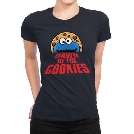 Dawn of the Cookies - Womens Premium T-Shirts RIPT Apparel Small / Midnight Navy