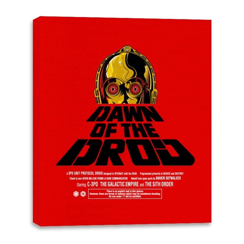 Dawn Of The Droid - Anytime - Canvas Wraps Canvas Wraps RIPT Apparel