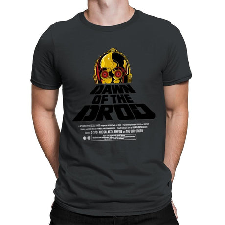 Dawn Of The Droid - Anytime - Mens Premium T-Shirts RIPT Apparel Small / Heavy Metal