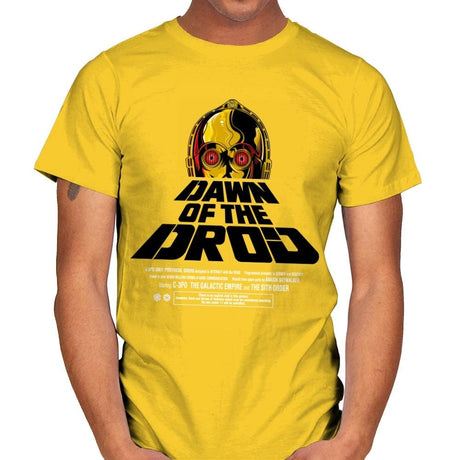 Dawn Of The Droid - Anytime - Mens T-Shirts RIPT Apparel Small / Daisy