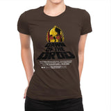 Dawn Of The Droid - Anytime - Womens Premium T-Shirts RIPT Apparel Small / Dark Chocolate