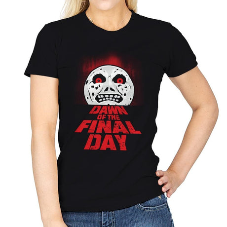 Dawn of the Final Day - Womens T-Shirts RIPT Apparel Small / Black