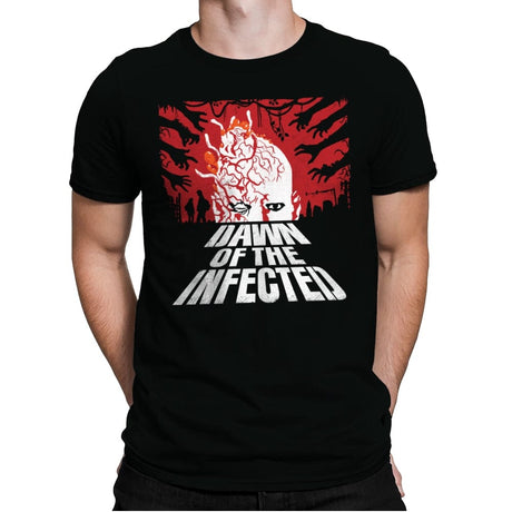 Dawn of the Infected - Mens Premium T-Shirts RIPT Apparel Small / Black