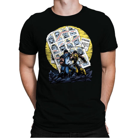 Days of the Mortal Past - Mens Premium T-Shirts RIPT Apparel Small / Black