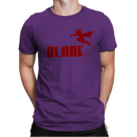 Daywalker Athletics - Mens Premium T-Shirts RIPT Apparel Small / Purple Rush