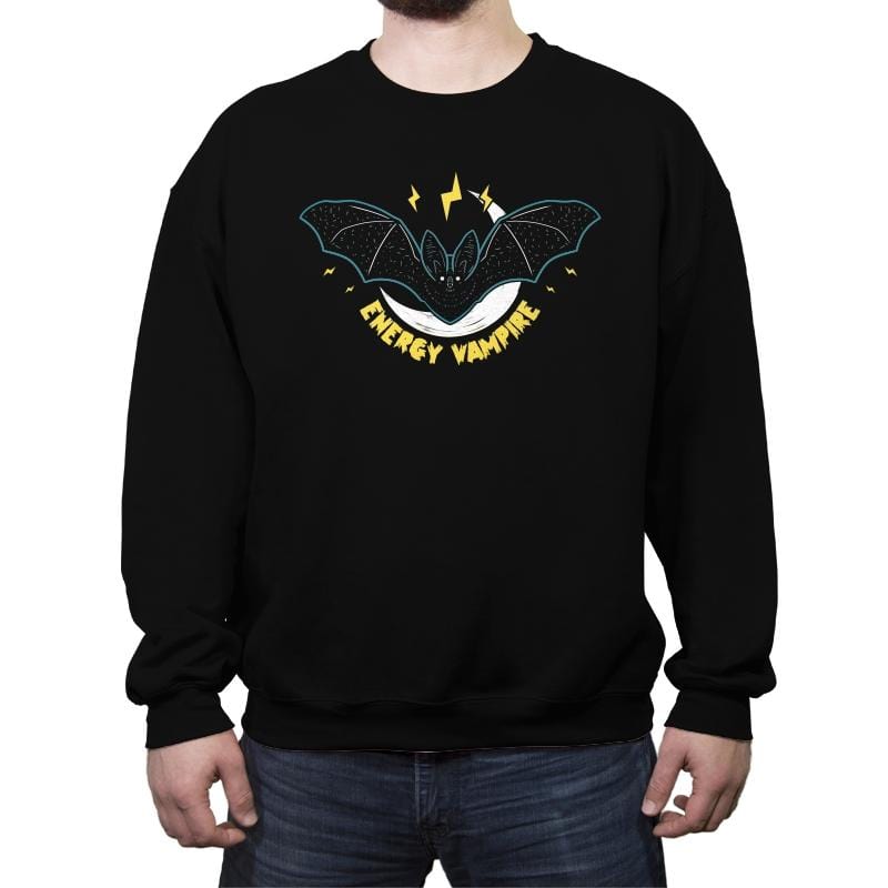 Daywalker - Crew Neck Sweatshirt Crew Neck Sweatshirt RIPT Apparel Small / Black