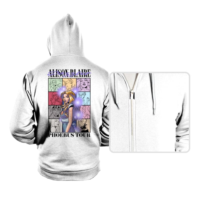 Dazzler Eras - Hoodies Hoodies RIPT Apparel Small / White