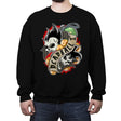 Dead Ball Z  - Shirt Club - Crew Neck Sweatshirt Crew Neck Sweatshirt RIPT Apparel Small / Black