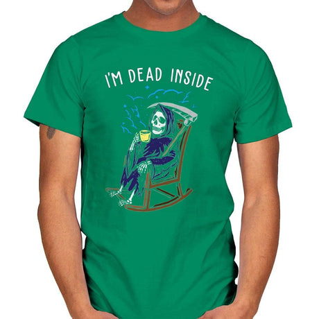 Dead Inside - Mens T-Shirts RIPT Apparel Small / Kelly