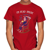 Dead Inside - Mens T-Shirts RIPT Apparel Small / Red