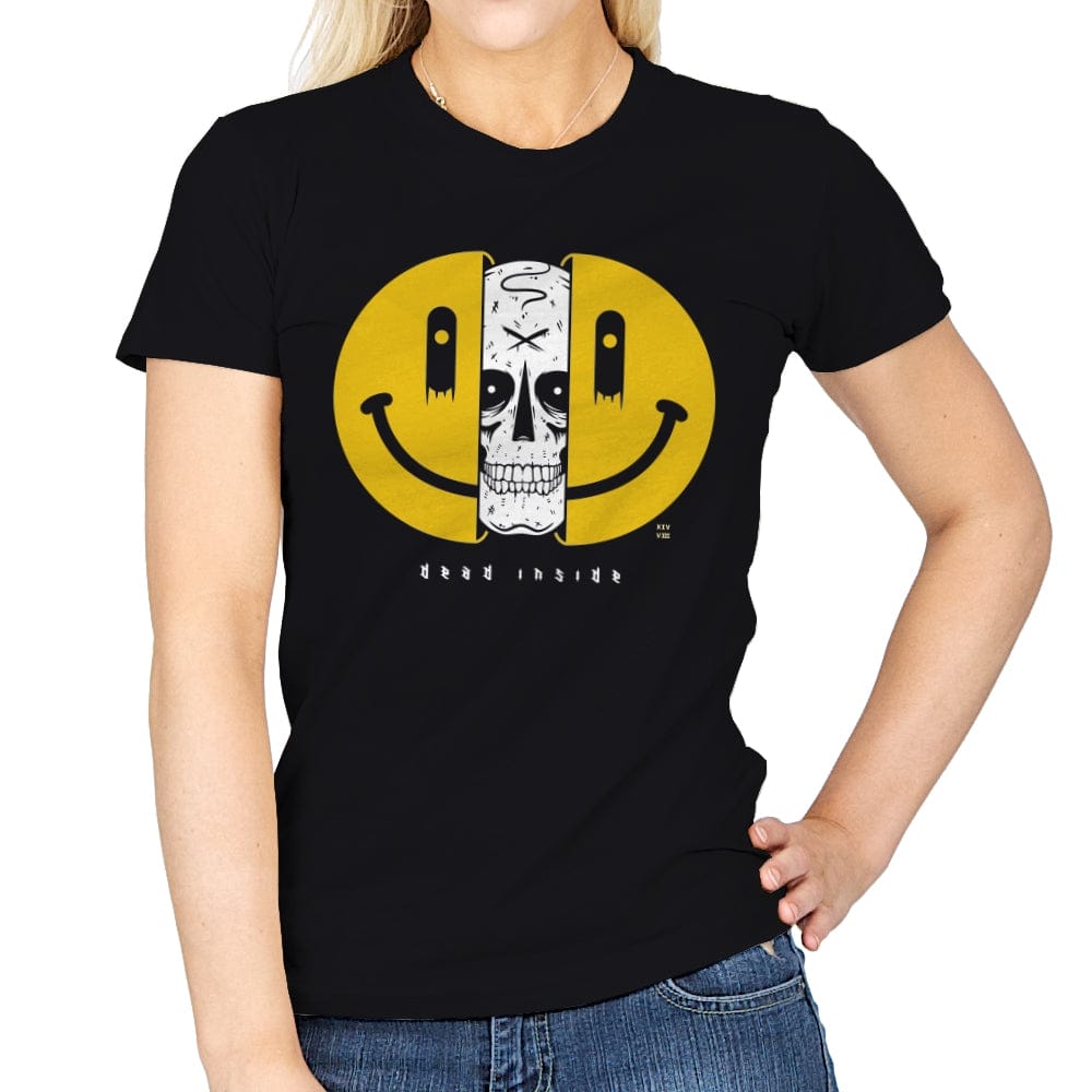 Dead Inside - Womens T-Shirts RIPT Apparel Small / Black