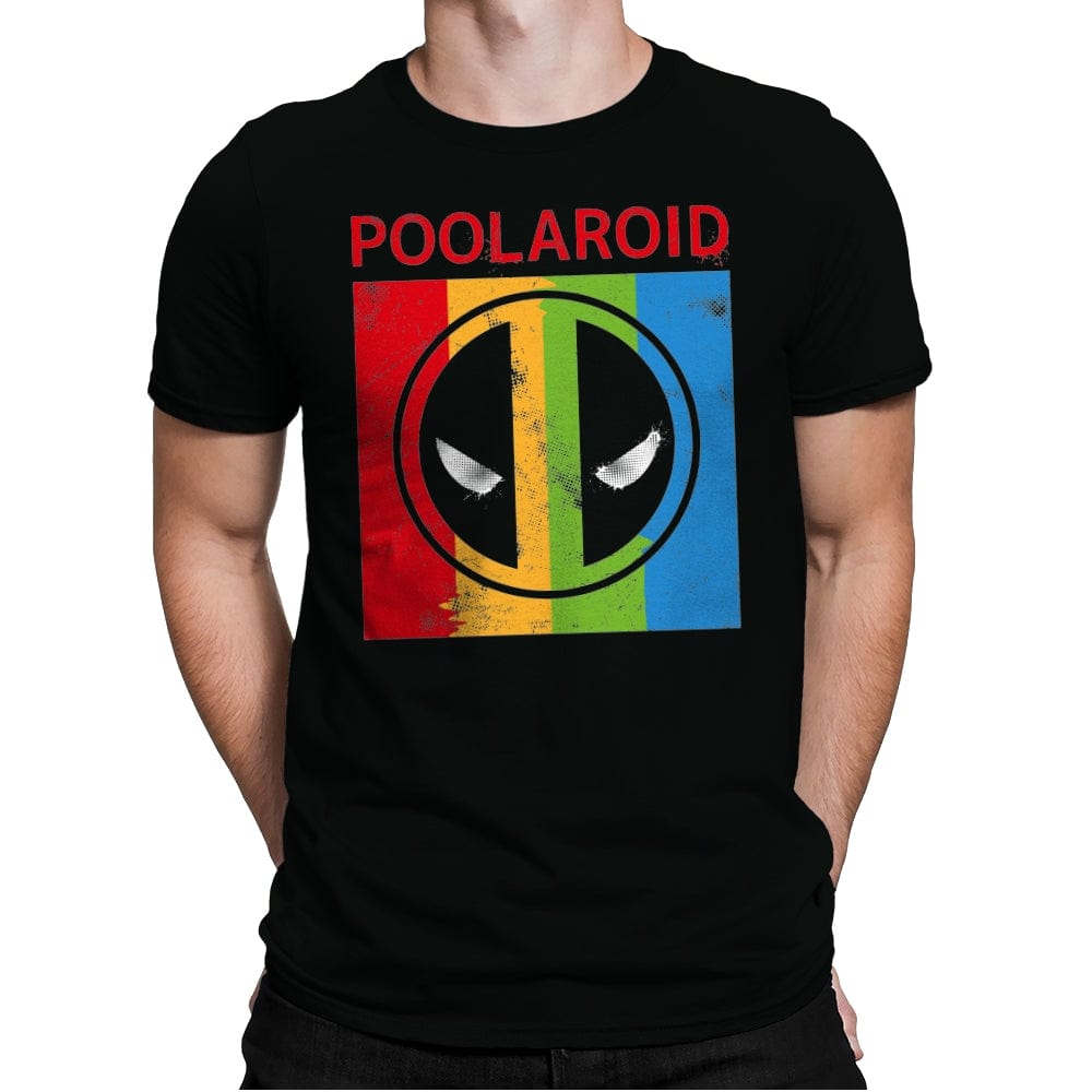 Dead Poolaroid - Mens Premium T-Shirts RIPT Apparel Small / Black