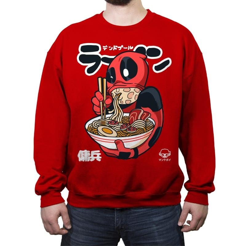 Dead Ramen - Crew Neck Sweatshirt Crew Neck Sweatshirt RIPT Apparel