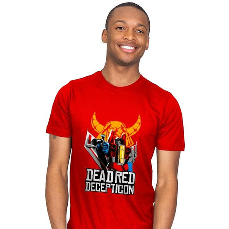 Dead Red Deception - Mens T-Shirts RIPT Apparel
