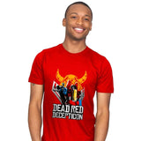 Dead Red Deception - Mens T-Shirts RIPT Apparel
