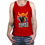 Dead Red Deception - Tanktop Tanktop RIPT Apparel X-Small / Red