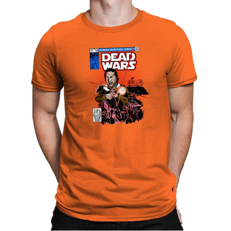 Dead Wars Exclusive - Mens Premium T-Shirts RIPT Apparel Small / Classic Orange