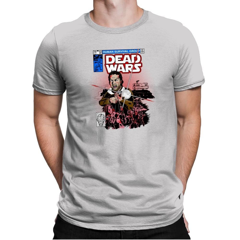 Dead Wars Exclusive - Mens Premium T-Shirts RIPT Apparel Small / Light Grey