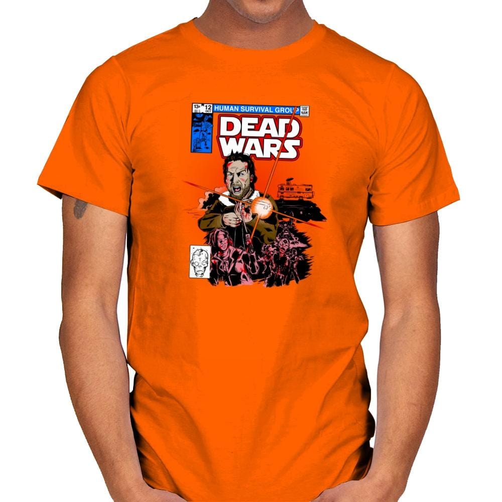 Dead Wars Exclusive - Mens T-Shirts RIPT Apparel Small / Orange