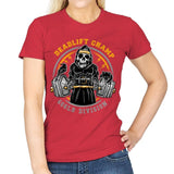 Deadlift Champ - Womens T-Shirts RIPT Apparel Small / Red