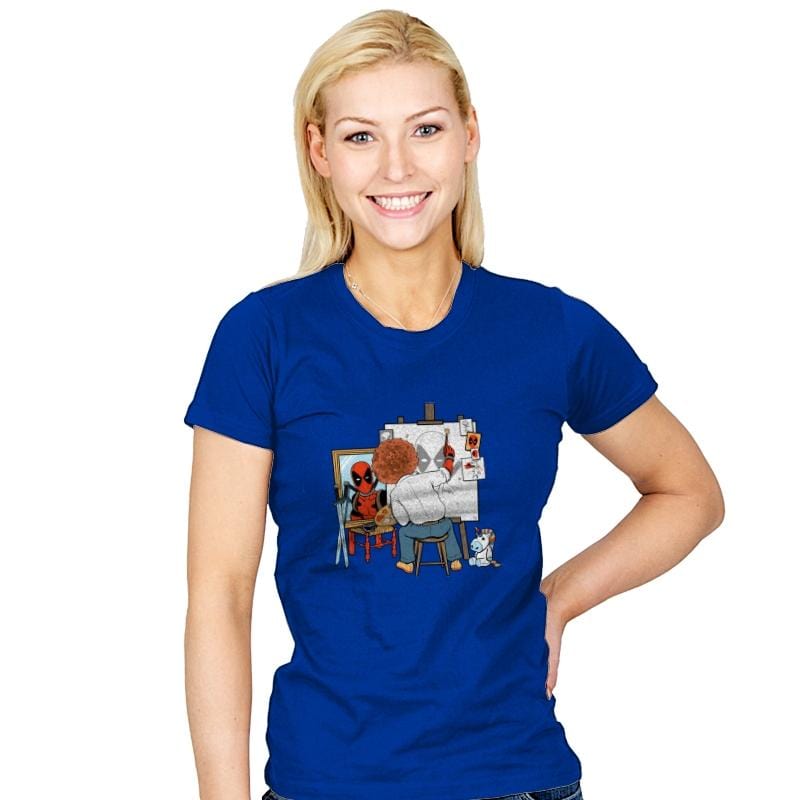 DEADLY AUTOPORTRAIT - Womens T-Shirts RIPT Apparel