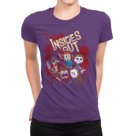 Deadly Feelings - Best Seller - Womens Premium T-Shirts RIPT Apparel Small / Purple Rush