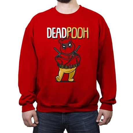Deadpooh - Best Seller - Crew Neck Sweatshirt Crew Neck Sweatshirt RIPT Apparel