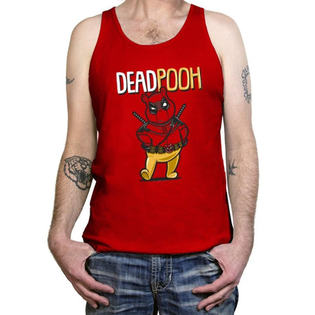 Deadpooh - Best Seller - Tanktop Tanktop RIPT Apparel X-Small / Red