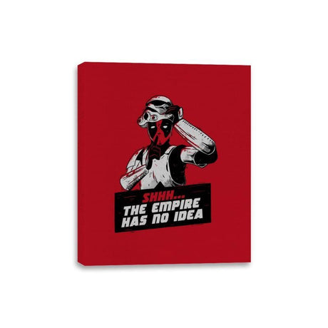 Deadtrooper - Anytime - Canvas Wraps Canvas Wraps RIPT Apparel 8x10 / Red
