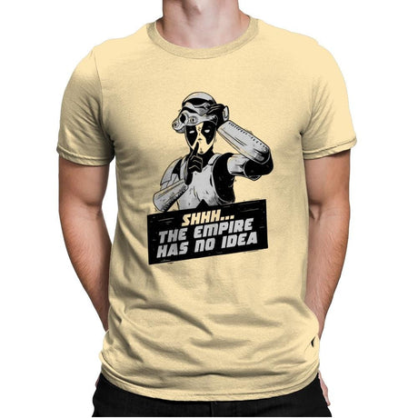 Deadtrooper - Anytime - Mens Premium T-Shirts RIPT Apparel Small / Banana Cream
