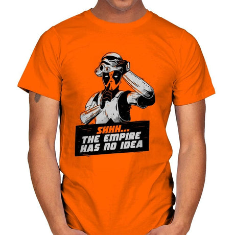 Deadtrooper - Anytime - Mens T-Shirts RIPT Apparel Small / Orange