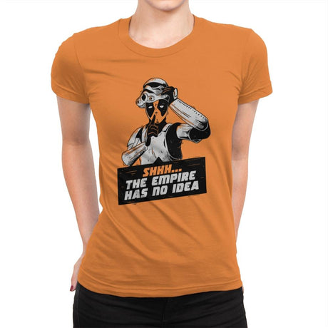 Deadtrooper - Anytime - Womens Premium T-Shirts RIPT Apparel Small / Classic Orange
