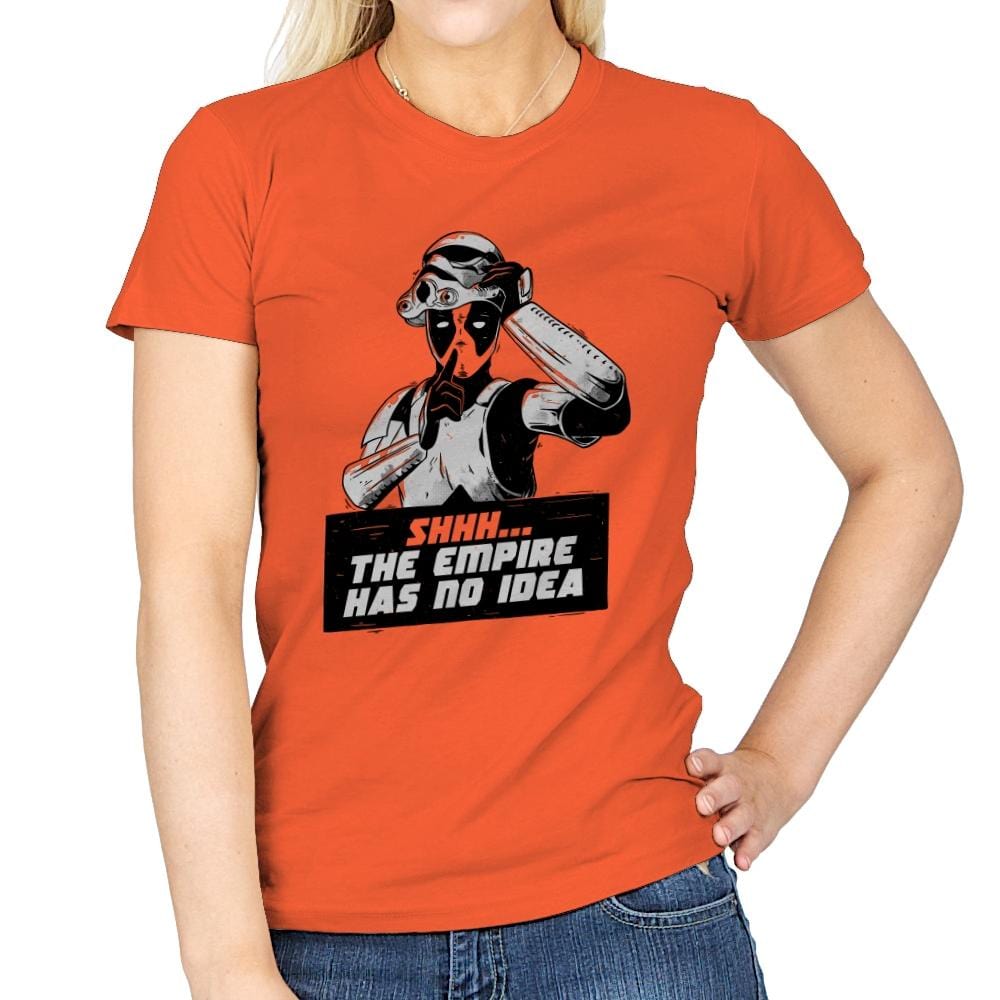 Deadtrooper - Anytime - Womens T-Shirts RIPT Apparel Small / Orange
